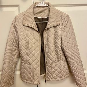 Calvin Klein women's fall/winter jacket, size XS, color beige